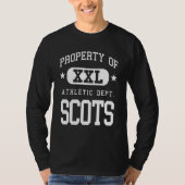 Scots XXL Athletic School Property Tシャツ (正面)