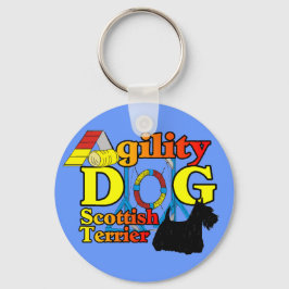Scotsh_Terrier_Agility キーホルダー