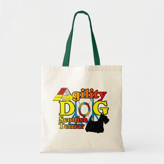 Scotsh_Terrier_Agility トートバッグ (正面)