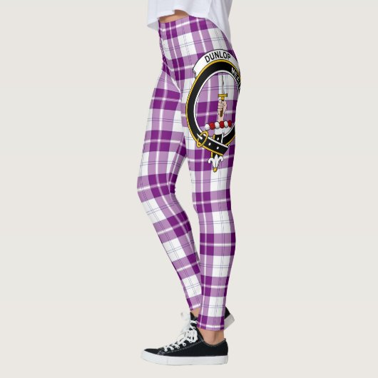 Scotstee クラン ダンロップ ドレス クレスト タータン 女性 レギンス (左)
