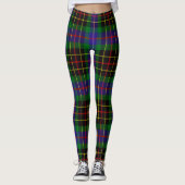 Scotstee Clan Brodie Hunting Tartan Women Leggings レギンス (正面)
