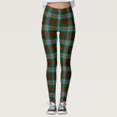 Scotstee Clan Brodie Modern Tartan Women Leggings レギンス (正面)