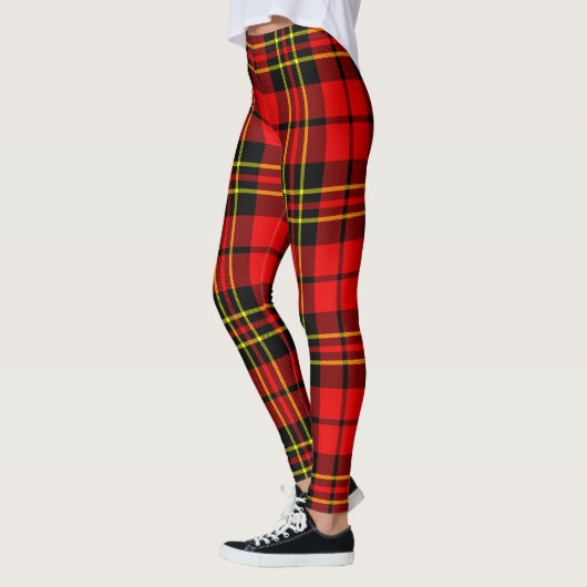 Scotstee Clan Brodie Tartan Women Leggings レギンス (左)