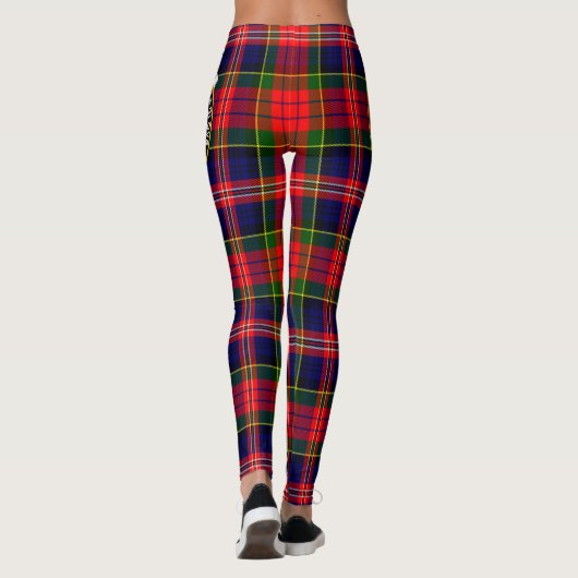 Scotstee Clan MacPherson Ancient Crest Tartan レギンス (裏面)