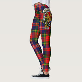 Scotstee Clan MacPherson Ancient Crest Tartan レギンス