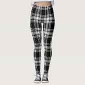 Scotstee Clan Menzies Modern Ancient Tartan Women  レギンス (正面)