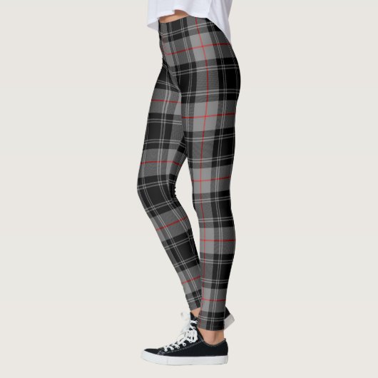 Scotstee Clan Moffat Ancient Tartan Women Leggings レギンス (左)