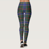 Scotstee Clan Ogilvie Hunting Modern Tartan Women  レギンス (裏面)