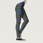 Scotstee Clan Ogilvie Hunting Modern Tartan Women  レギンス (右)