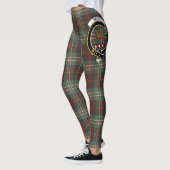 Scotstee Clan Scott Brown Ancient Crest Tartan レギンス (左)