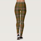 Scotstee Clan Scott Brown Modern Tartan Women レギンス (裏面)
