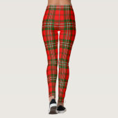 Scotstee Clan Scott Tartan Women Leggings レギンス (裏面)