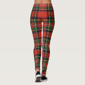Scotstee Clan Stewart Stuart of Bute Tartan Women  レギンス (裏面)