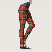 Scotstee Clan Stewart Stuart of Bute Tartan Women  レギンス (右)