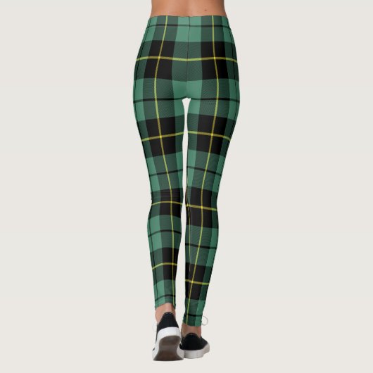 Scotstee Clan Wallace Ancient Tartan Women Legging レギンス (裏面)
