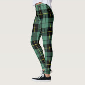 Scotstee Clan Wallace Ancient Tartan Women Legging レギンス (左)