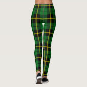Scotstee Clan Wallace Hunting Tartan Women Legging レギンス (裏面)