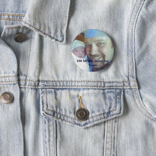 scott1、スコットのための100つのより多くのマイル 缶バッジ (インサイチュ)