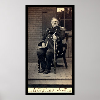 Scott 1858の署名カード ポスター