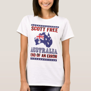 Scott Free - Australiaエラーの終了 Tシャツ