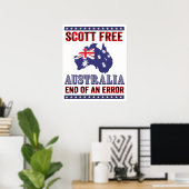 Scott Free - Australia End of an Error ポスター (ホームオフィス)
