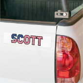 Scott Name Vorname USA Aufkleber Sticker Auto バンパーステッカー (トラック上)