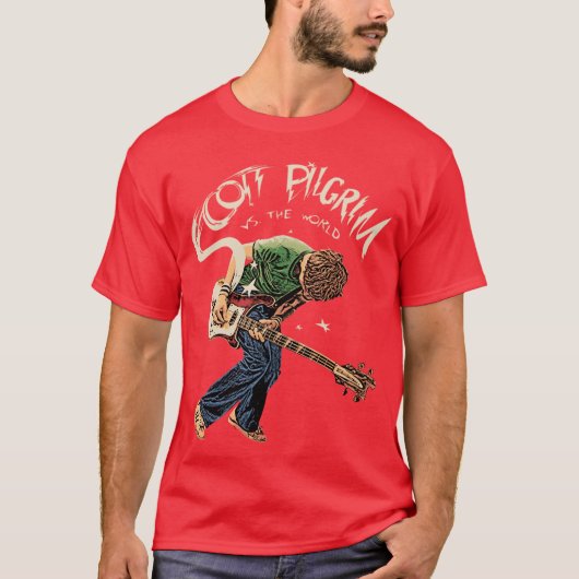 Scott Pilgrim vs the World フレンド Tシャツ (正面)