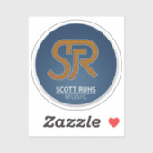 Scott Ruhs ロゴ シール (シート)