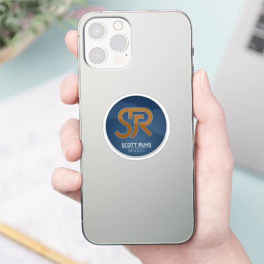Scott Ruhs ロゴ シール (スマートフォン)