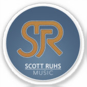 Scott Ruhs ロゴ シール (正面)
