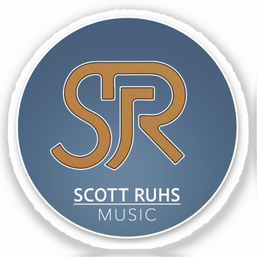 Scott Ruhs ロゴ シール (正面)