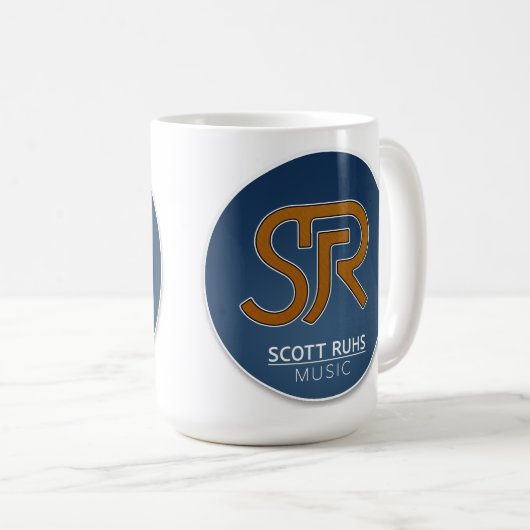 Scott Ruhs Logo コーヒーマグカップ (正面右)