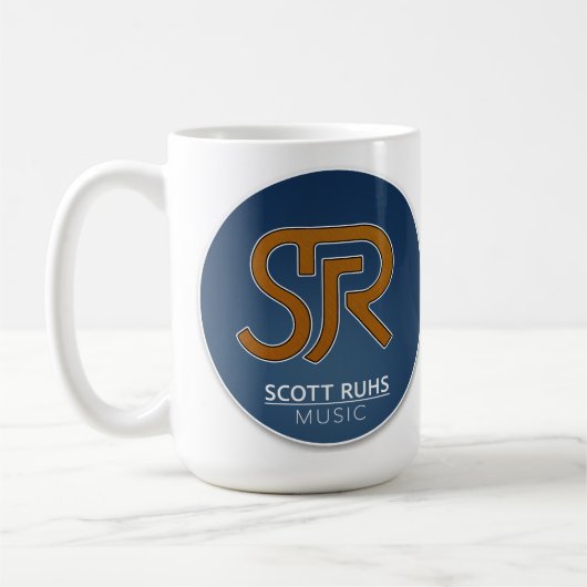 Scott Ruhs Logo コーヒーマグカップ (左)