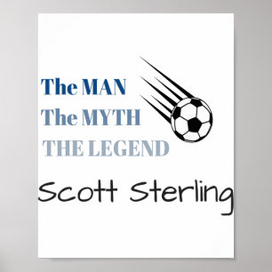 Scott Sterling Tシャツ Studio C サッカー ゴールキーパー ファン ポスター