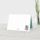 Scottiグリーティングカードカード 箔グリーティングカード (裏面)