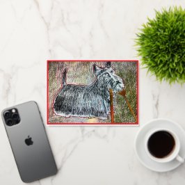 Scotti Greeting card Card 箔グリーティングカード