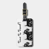 Scottidogsラゲッジタグ ラゲッジタグ (正面縦)