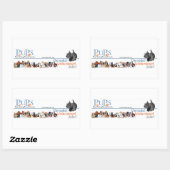 ScottieのPUPロゴシール 長方形シール (シート)