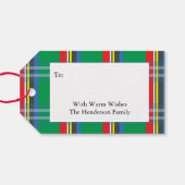 Scottieクリスマスギフトタグ ギフトタグ (裏面横)