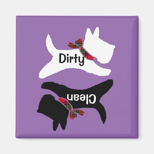 Scottie食洗機マグネットのパーソナライズ マグネット (正面)