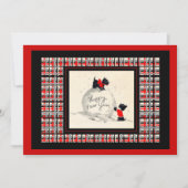 Scottie Dog New Years open house 招待状 (正面)