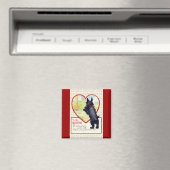 Scottie dog Valentine Scottish Terrier マグネット (インサイチュ (食洗機))