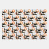 "Scottie" & Madeleine ラッピングペーパーシート (正面)