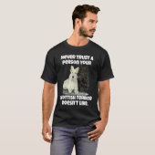 Scottie Never Trust A Person Your Scottish Terrier Tシャツ (正面フル)