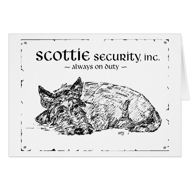 Scottie Sketch - セキュリティ？ (正面横)