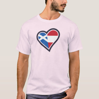 Scottish Austrian Heart – Love Scotland & Austria Tシャツ