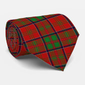Scottish Clan MacDonald of Glencoe Tartan Plaid ネクタイ (ロール)