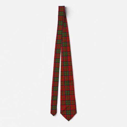 Scottish Clan MacDonald of Glencoe Tartan Plaid ネクタイ (裏面)
