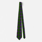 Scottish Clan MacDonald Tartan Plaid ネクタイ (正面)