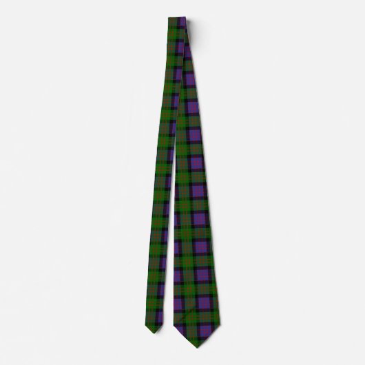 Scottish Clan MacDonald Tartan Plaid ネクタイ (裏面)